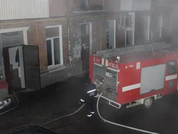 На Хмельниччині горіло кафе