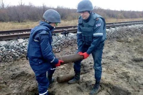 На Контрактовій площі в столиці знайшли артснаряд часів Другої світової