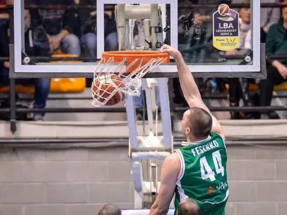 Центровий Фесенко оформив результативний дабл-дабл в чемпіонаті Італії