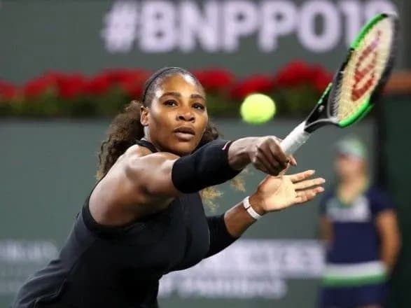 Тенісистка Вільямс здобула першу перемогу після пологів