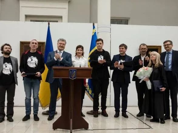 Президент нагородив вісьмох лауреатів Шевченківської премії