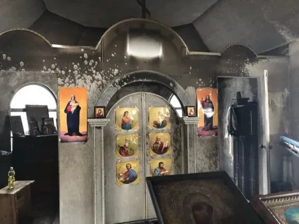 В УПЦ МП заявили про підпал храму у Києві