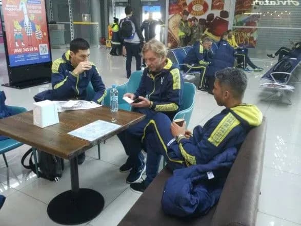 Збірна України вирушила до Іспанії на спаринг з Саудівською Аравією