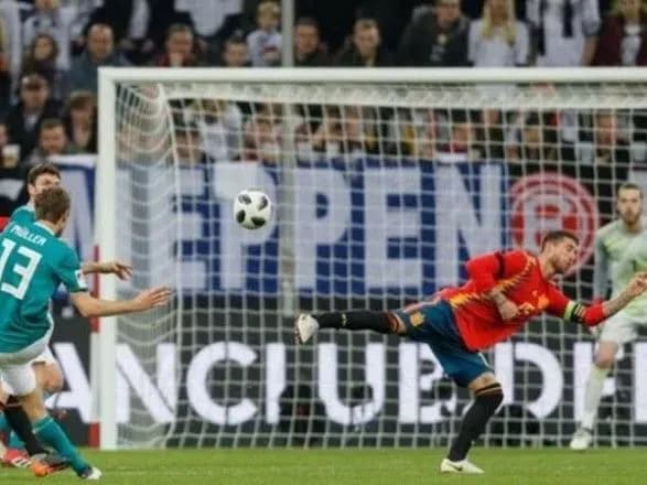 Німеччина та Іспанія звели внічию спаринг у підготовці до ЧС-2018