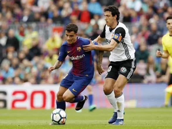 "Барселона" мінімально здолала "Валенсію" у центральному поєдинку туру Прімери