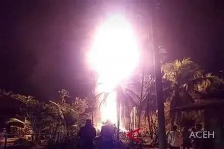 Жертвами пожежі на нафтовій свердловині в Індонезії стали 15 людей