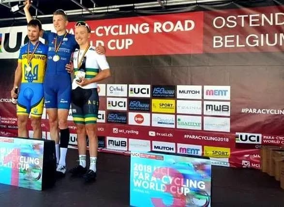 Український велогонщик Дементьєв став призером паралімпійського Кубку світу
