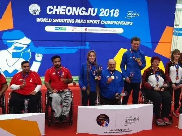 Україна здобула перше "золото" на ЧС з кульової стрільби серед паралімпійців