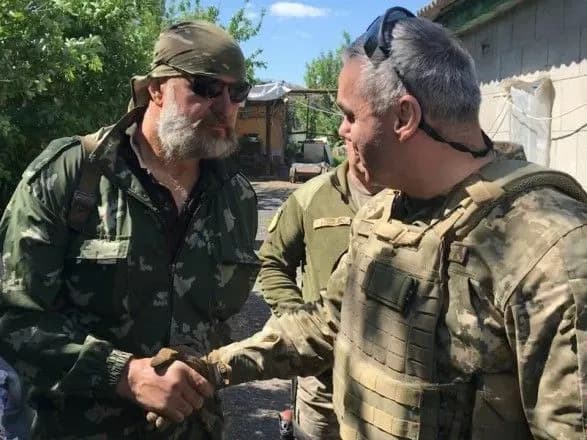 Командувач Об'єднаних сил з'їздив на передову