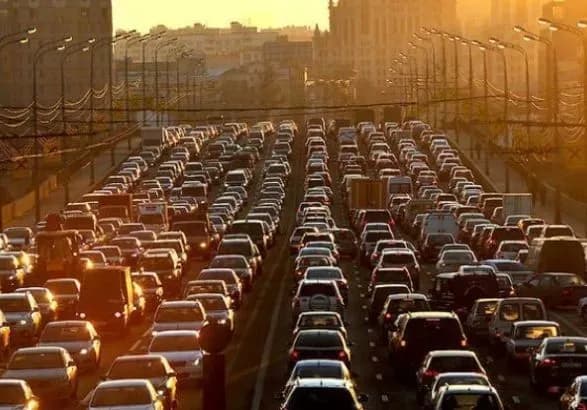 У Києві рівень заторів досяг 6 балів