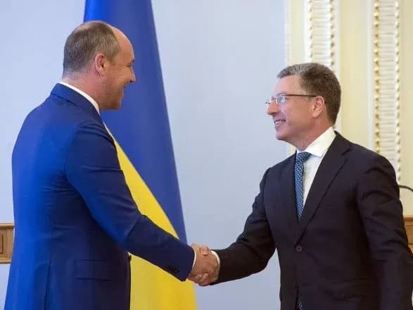 Парубій обговорив з Волкером ситуацію на Донбасі