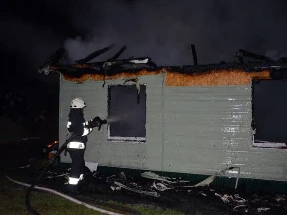 У Дніпрі сталася пожежа на території храму УПЦ МП