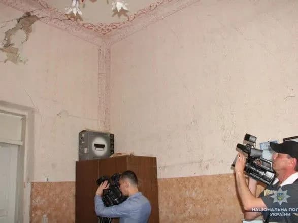 В Чернигове может рухнуть здание горотдела полиции