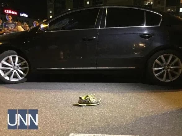 У мережі з'явилося відео перших хвилин після ДТП за участю спецавтомобіля кортежу