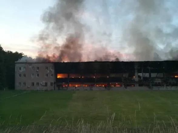 Військова прокуратура відкрила провадження за фактом пожежі на львівському стадіоні