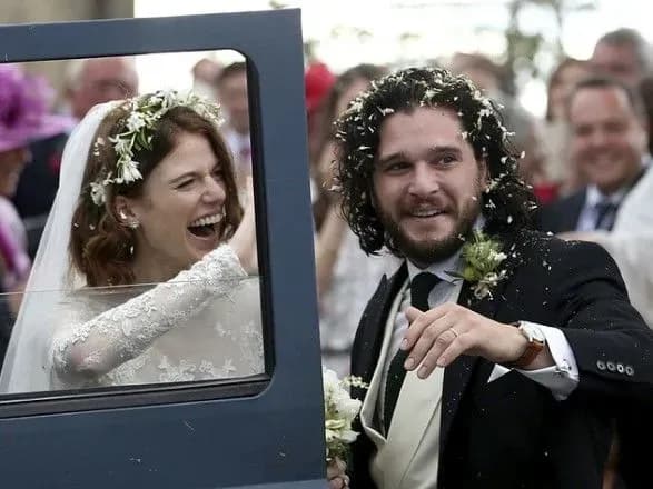 "Гра престолів": актори Кіт Герінгтон і Роуз Леслі одружилися