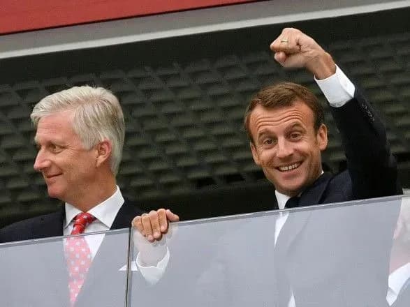 Макрон впевнений, що збірна Франції виграє ЧС-2018