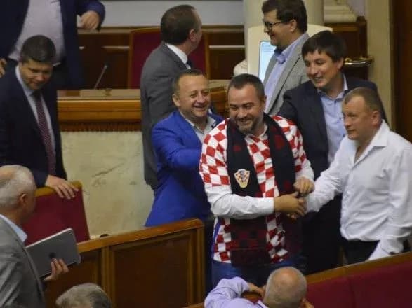 Павелко прийшов до Ради у формі збірної Хорватії