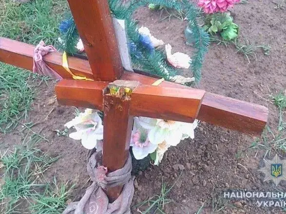 В Одеській області підліток поламав хрести на цвинтарі