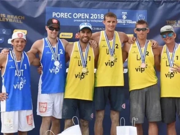 Український дует тріумфував на турнірі з пляжного волейболу в Хорватії