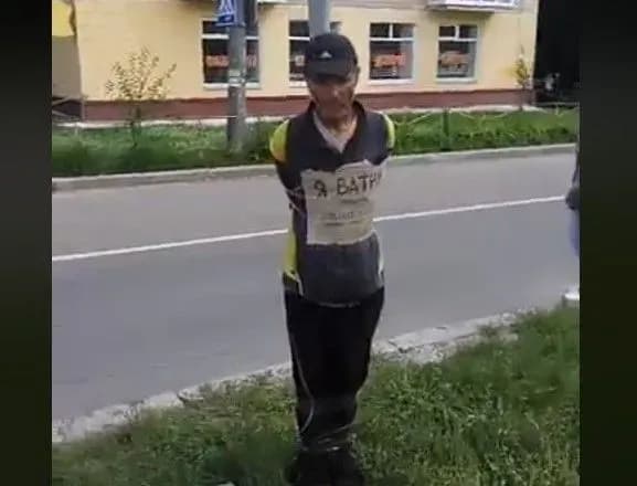 У Чернігові до стовпа прив'язали чоловіка