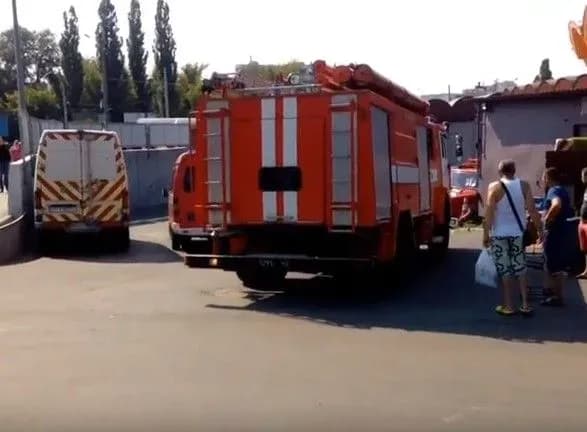 На Центральному ринку у Сумах сталася пожежа
