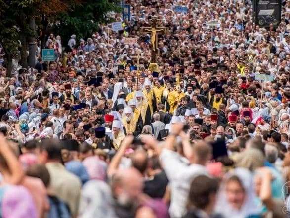 Поліція: під час Хресної ходи у столиці затримано трьох людей
