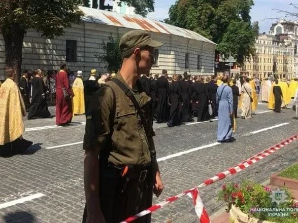 Поліція: ситуація під час Ходи за єдину помісну церкву спокійна