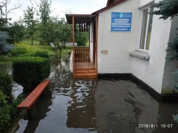 У результаті негоди підтопило місто Сарни