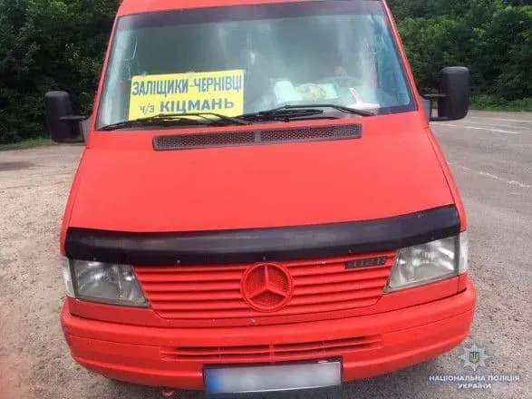 Водій маршрутки під дією психотропів віз пасажирів у Тернопільську область