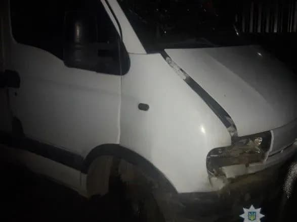 На Закарпатті мікроавтобус з'їхав у кювет: водій втік і покинув двох травмованих дітей