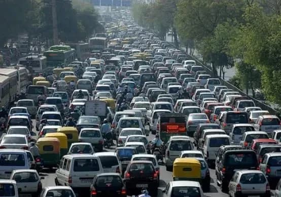 Рівень заторів у столиці оцінюється у 7 балів