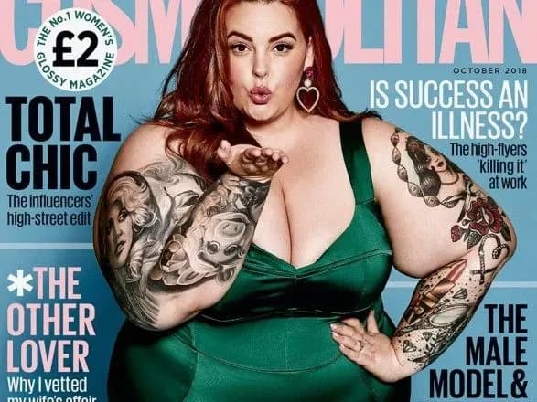 Модель розмірів XXXL з'явилась на обкладинці Cosmopolitan