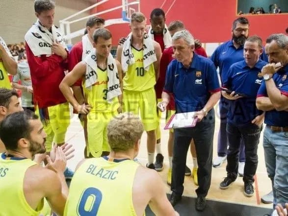 Центровий Пустовий дебютував у складі БК "Барселона"