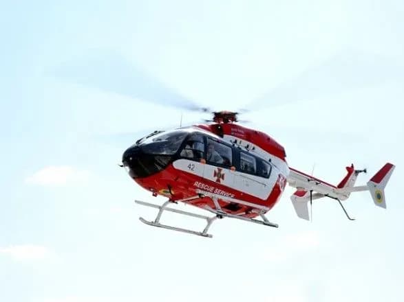 У Харківській області впав вертоліт ДСНС