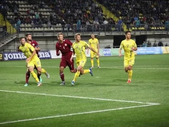 Молодіжна збірна України перемогла Латвію у результативній грі відбору до ЧЄ
