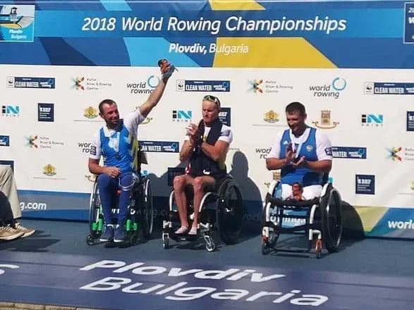 Паралімпійська збірна України виграла нагороди ЧС з веслування