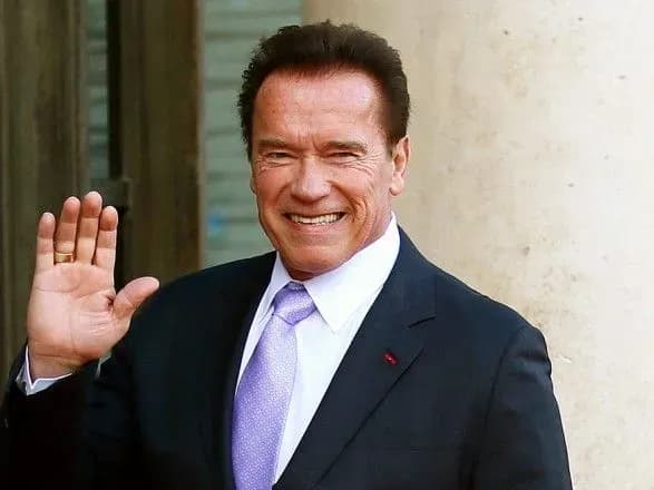 Арнольд Шварценеггер уперше відвідає Київ