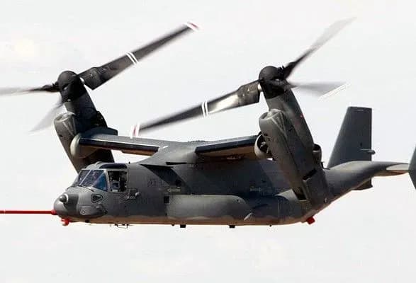 США вперше розмістили у межах Токіо конвертоплани CV-22 Osprey