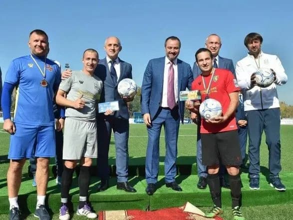 У Відкритому чемпіонаті України Героїв АТО зіграла 41 команда і сотні бійців - Павелко