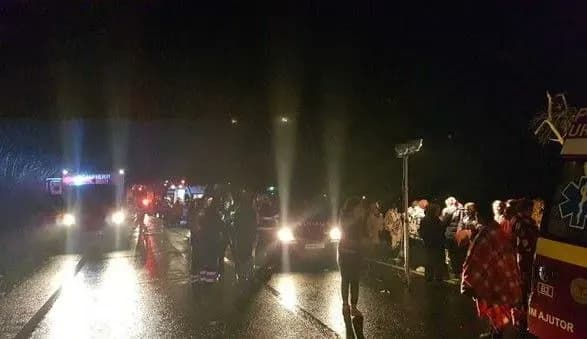 Українців не було серед пасажирів автобуса, який перекинувся в Румунії