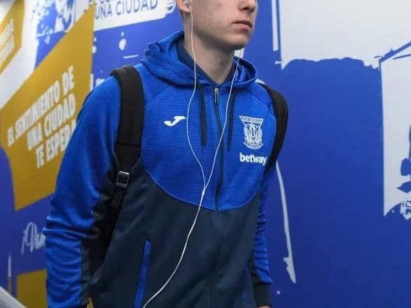 Воротар Лунін дебютував у складі ФК "Леганес"