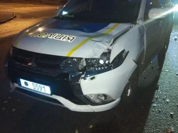 У поліції розповіли подробиці ДТП з патрульними у Києві