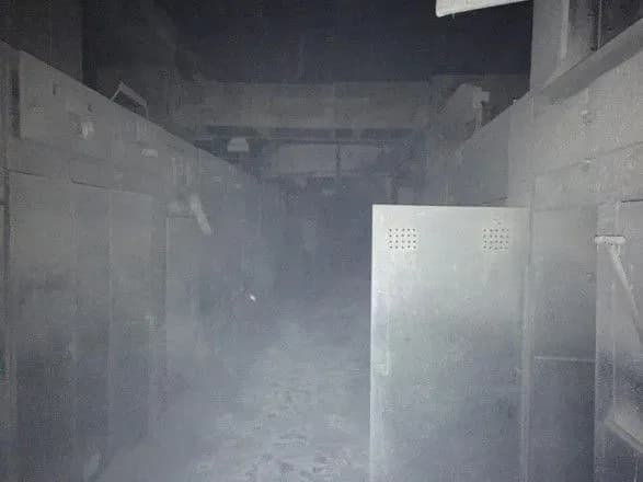 Марганець залишився без світла через пожежу на електростанції