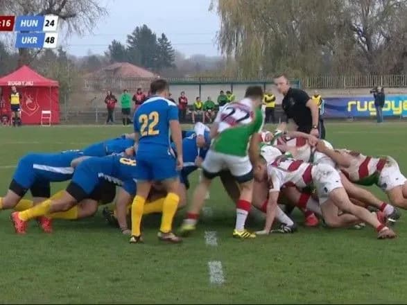 Збірна України із регбі здобула другу перемогу на ЧЄ