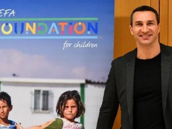 Кличко увійшов до благодійного фонду УЄФА