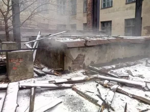 Виш горів у Дніпрі