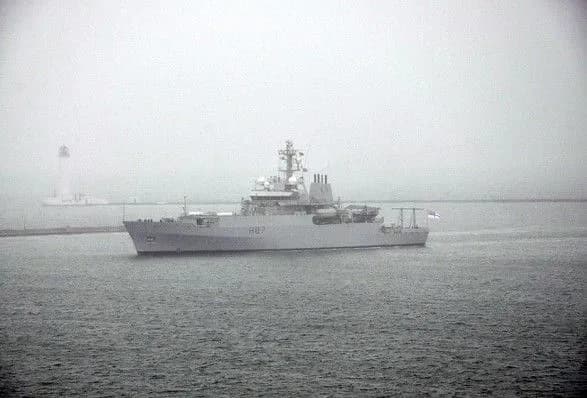 Британський військовий корабель увійшов до порту Одеси