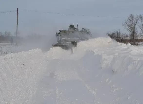 Кіровоградщина залишається в сніговому полоні