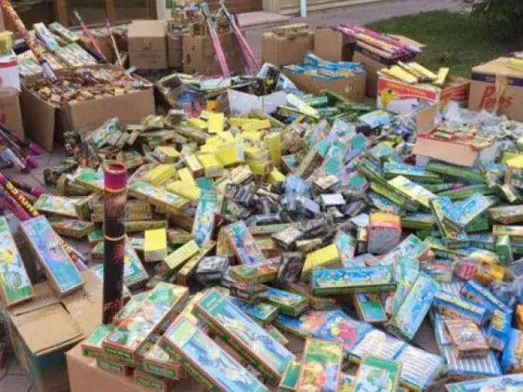 У мешканця Німеччині конфіскували понад 800 кг піротехніки